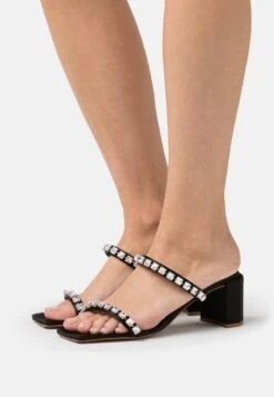 BY FAR TANYA - Pantolette Hoch - Black