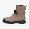Caprice Stiefelette - Dk Taupe Nubuc
