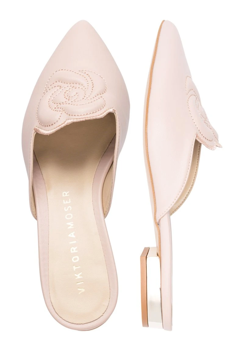 3D ROSE - Pantolette Flach - Rose Dust – Bild 4