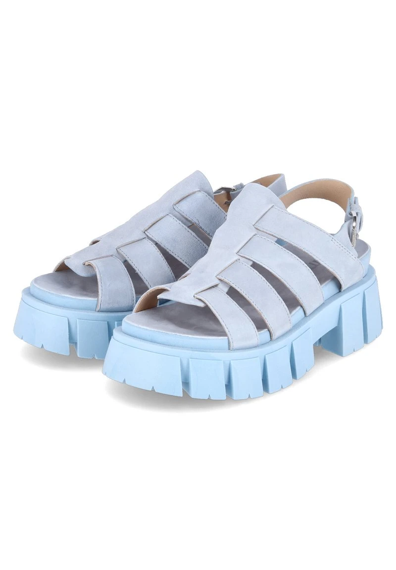 MJUS ESAGERATA - Plateausandalette - Blau – Bild 2