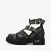Cult SLASH - Plateausandalette - Black