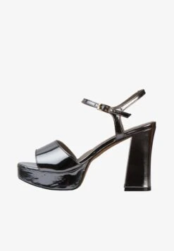 MIROIR É ANNA - High Heel Sandalette - Platine