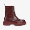 Ankle Boot - Wine Red