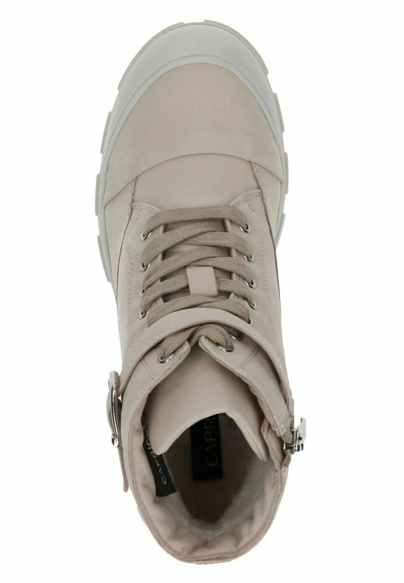 Caprice Schnürstiefelette - Nude Nubuc – Bild 4