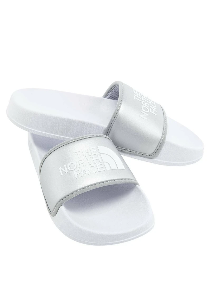 The North Face W BASE CAMP SLIDE III METALLIC METALLIC TNF - Pantolette Flach - White – Bild 3