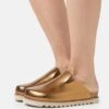 Bronx Pantolette Flach - Bronze