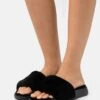 Fitflop IQUSHION SLIDES - Pantolette Flach - All Black