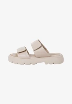Tamaris COMFORT - Pantolette Flach - Offwhite
