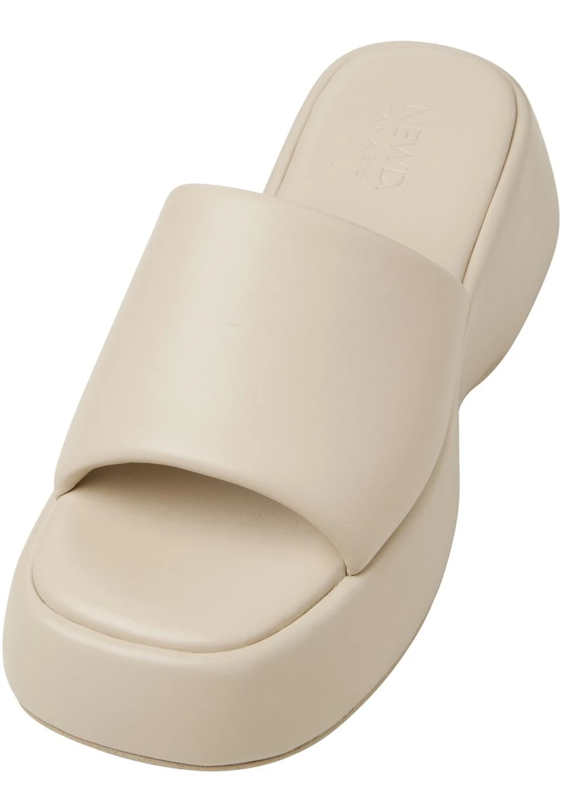 Pantolette Hoch - Cream – Bild 3