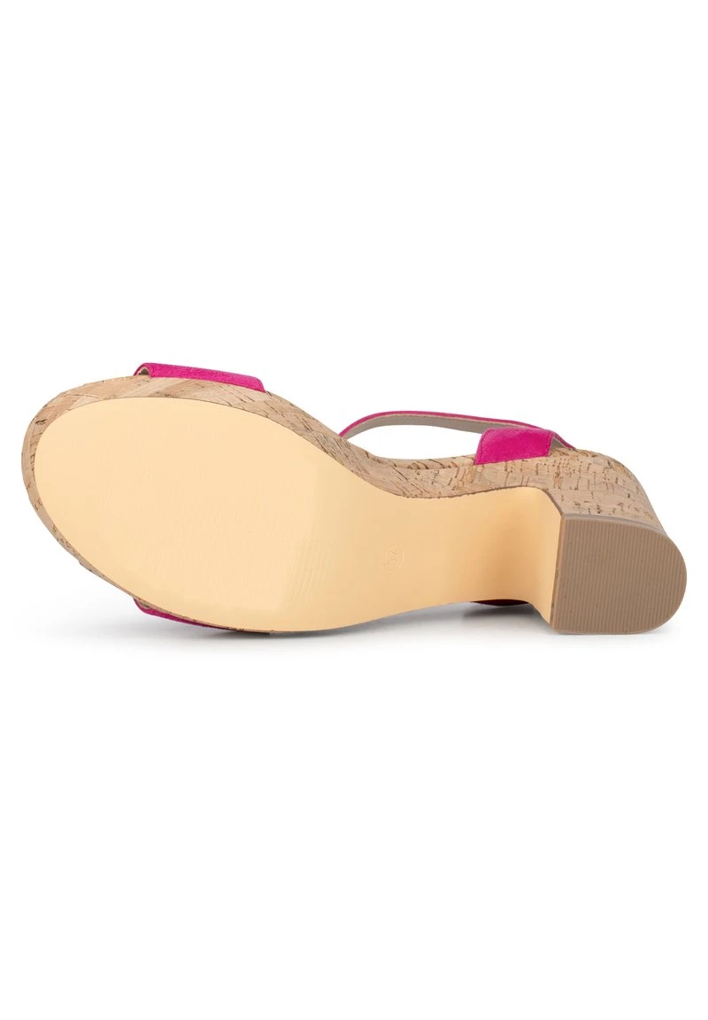 SUVI MET BLOKHAK - Clogs - Pink – Bild 6