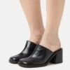 JAMIE - Pantolette Hoch - Black