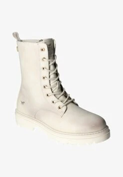 Mustang Schnürstiefelette - White