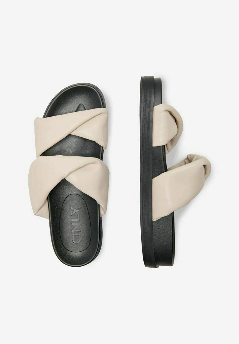 ONLY Shoes Pantolette Flach - Beige – Bild 3