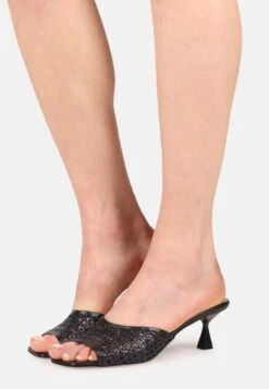 SABOT - Pantolette Flach - Nero