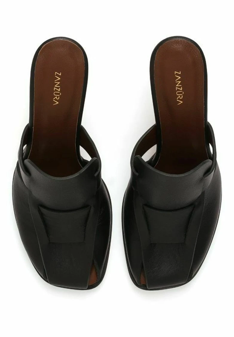 MET HAK - Pantolette Hoch - Black – Bild 3