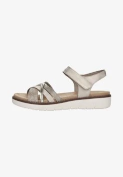 Remonte Keilsandalette - Clay Metallic/gold Shell Pearl