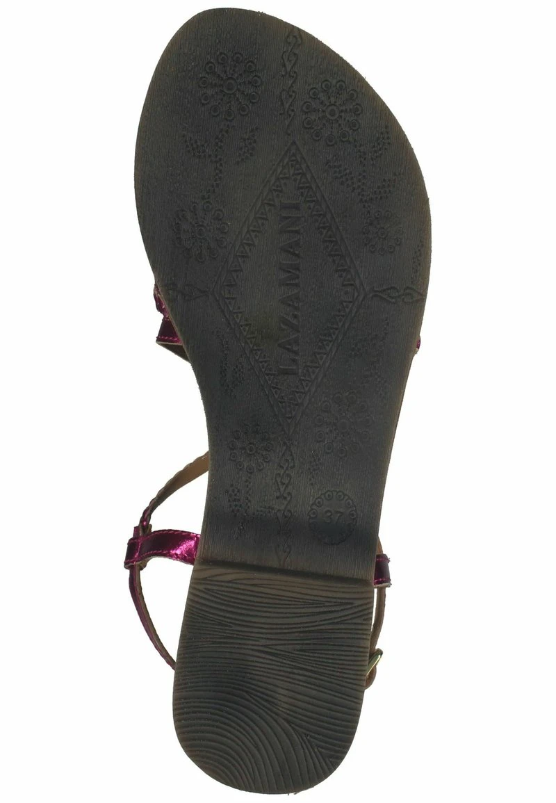 Lazamani Riemensandalette - Fuxia – Bild 5