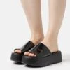MELISSA BECKY - Pantolette Hoch - Black