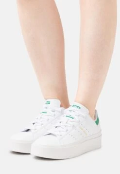 Adidas Originals STAN SMITH BONEGA - Sneaker Low - White/green