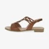 Caprice Riemensandalette - Cognac Comb