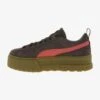 Puma MAYZE GUM PLATEAU - Sneaker Low - Rot