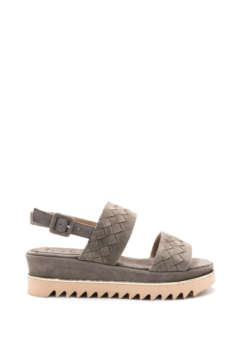 IRMINE - Plateausandalette - Khaki – Bild 5