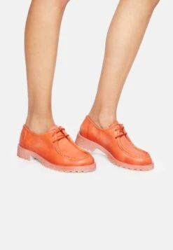 FELMINI - Schnürer - Wet Lavado Orange