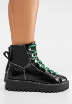 Keilstiefelette - Black