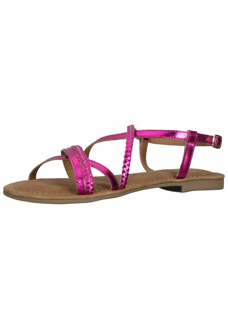 Lazamani Riemensandalette - Fuxia – Bild 2