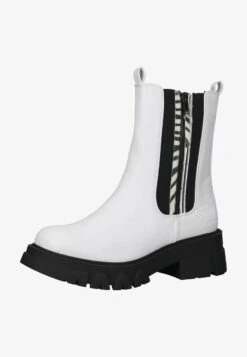 Dockers By Gerli Plateaustiefelette - Weiss 500