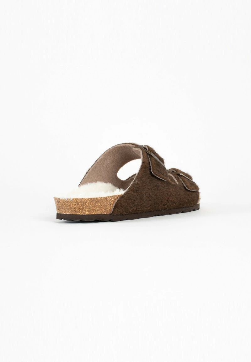 Pantolette Flach - Brown – Bild 4