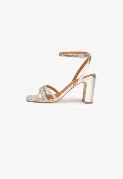AMPARO - High Heel Sandalette - Silver