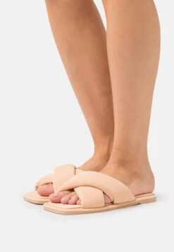 Steve Madden DIXIE - Pantolette Flach - Natural