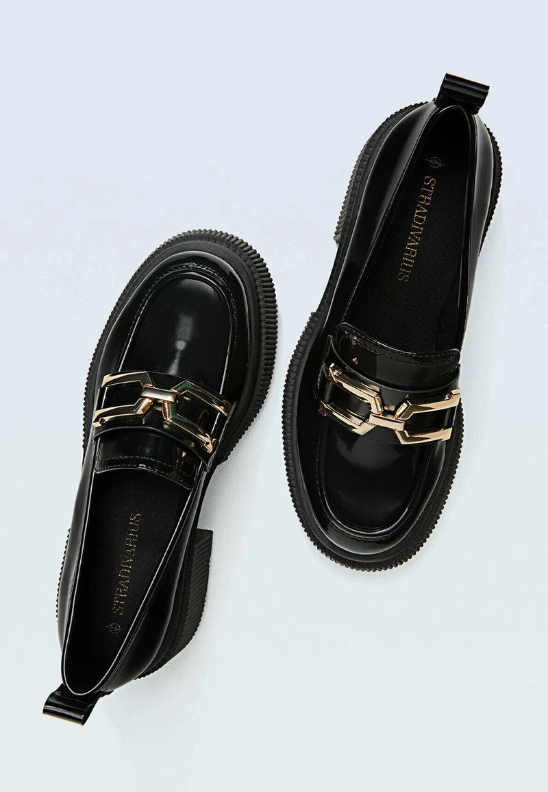 Stradivarius Mokassin - Black – Bild 4