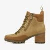 Vionic SPENCER - Plateaustiefelette - Toffee Wp Nubuck