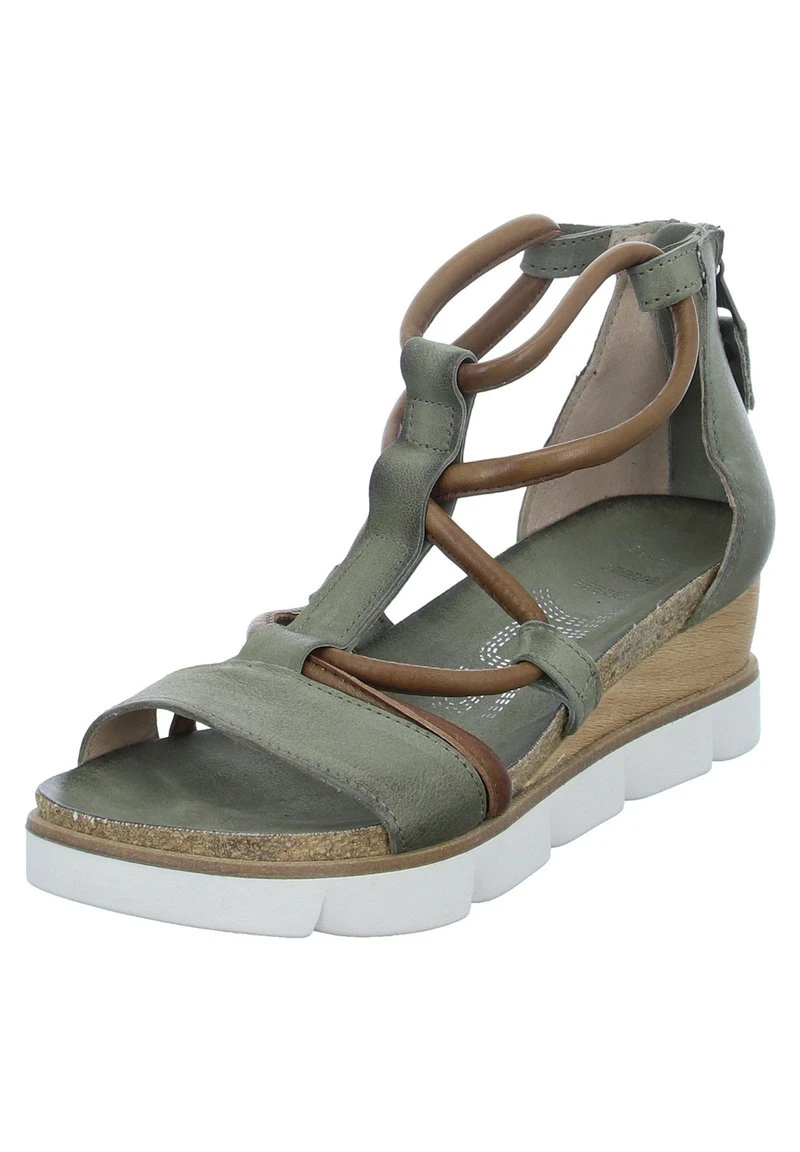 MJUS Plateausandalette - Grün – Bild 2