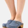 Sanita HEDI OPEN - Clogs - Dove Blue