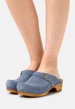 Sanita HEDI OPEN - Clogs - Dove Blue