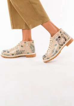 CUTE BUT PSYCHO SCHNÜRSTIEFELETTEN - Schnürstiefelette - Beige