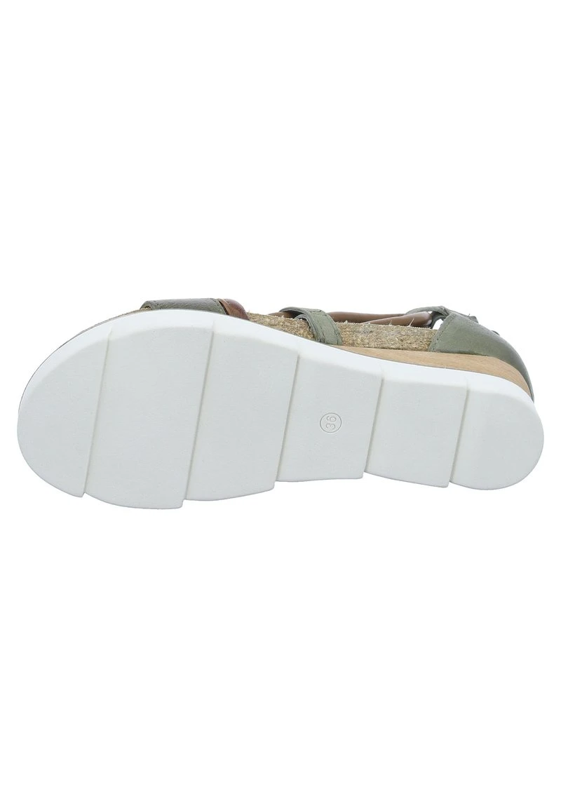 MJUS Plateausandalette - Grün – Bild 4
