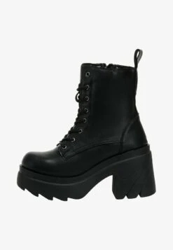 Plateaustiefelette - Black