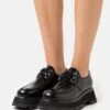 3.1 Phillip Lim KATE LUG SOLE LACE UP OXFORD - Schnürer - Black