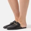 EVA - Pantolette Flach - Black