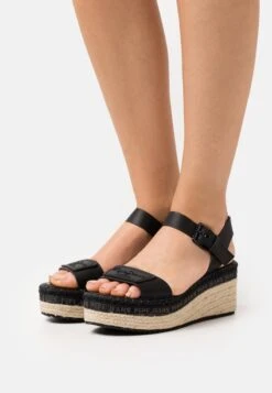 Pepe Jeans WITNEY BRAND - Espadrille - Black