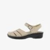 BIRTHE - Riemensandalette - Beige