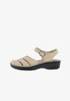 BIRTHE - Riemensandalette - Beige
