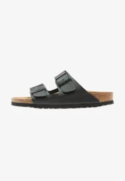 Birkenstock ARIZONA - Pantolette Flach - Black