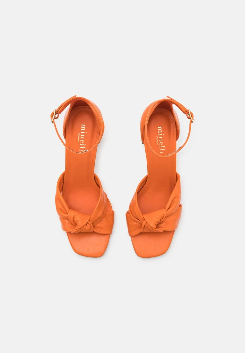 Minelli High Heel Sandalette - Orange – Bild 5