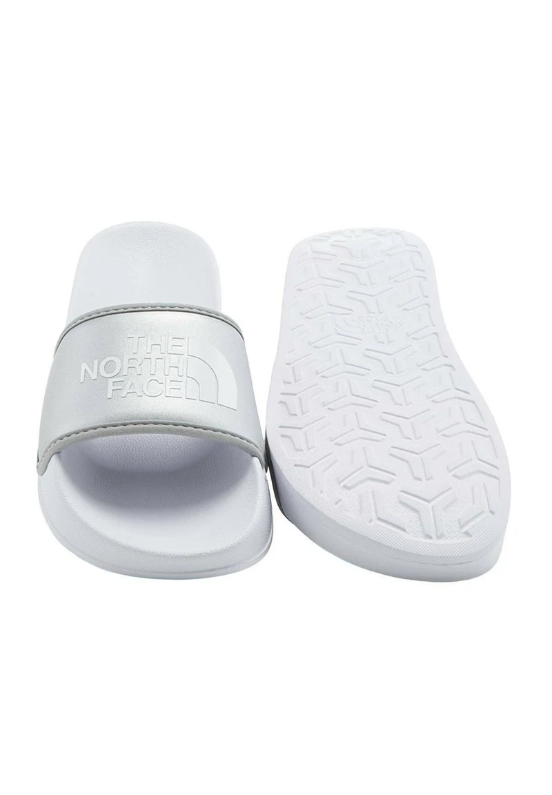 The North Face W BASE CAMP SLIDE III METALLIC METALLIC TNF - Pantolette Flach - White – Bild 5