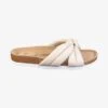 ELISE - Pantolette Flach - Creme